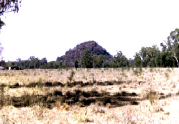 Natural Pyramid Shaped Mt Scoria